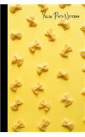 Yellow Pasta Notebook