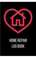 Home Repair Log Book