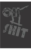 Skateboarding Skateboard Notebook Journal