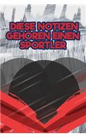 Diese Notizen Gehören Einen Sportler