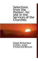 Selections from the Psalter
