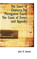 The Court of Chancery, the Prerogative Court, the Court of Errors and Appeals.