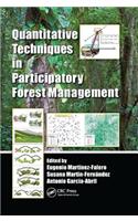 Quantitative Techniques in Participatory Forest Management