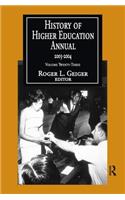 History of Higher Education Annual: 2003-2004