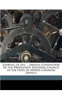 Journal of the ... Annual Convention of the Protestant Episcopal Church in the State of North Carolina [Serial] Volume 29th(1845)