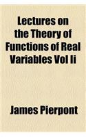 Lectures on the Theory of Functions of Real Variables Vol II