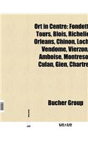 Ort in Centre: Fondettes, Tours, Blois, Richelieu, Orleans, Chinon, Loches, Vendome, Vierzon, Montresor, Amboise, Chartres, Culan, Gien(German)