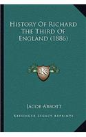 History Of Richard The Third Of England (1886)