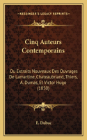 Cinq Auteurs Contemporains