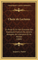 Choix de Lectures