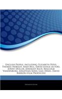 Articles on English People, Including: Elisabeth Pepys, Thomas Horsley, Andi Bell, David Judge (Actor), Jonny Dollar, Jeremiah Rich, Malcolm Vandenburg, Jonathan Kern, Gail Dines, David B