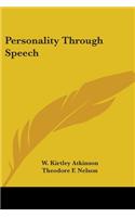 Personality Through Speech