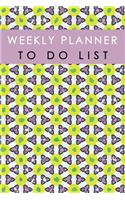 Weekly Planner to Do List