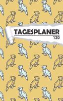 Tagesplaner Papagei: Eleganter Terminplaner I DIN A5 I 120 Seiten I Tageskalender I Organizer für Schule, Uni und Büro