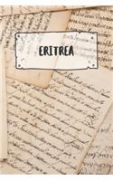 Eritrea: Liniertes Reisetagebuch Notizbuch oder Reise Notizheft liniert - Reisen Journal für Männer und Frauen mit Linien