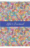 Lila's Journal: Cute Personalized Name Notebook for Girls & Women - Blank Lined Gift Journal/Diary for Writing & Note Taking