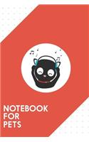 Notebook for Pets