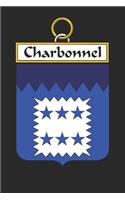 Charbonnel: Charbonnel Coat of Arms and Family Crest Notebook Journal (6 x 9 - 100 pages)