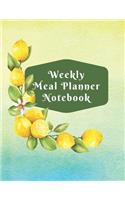 Weekly Meal Planner Notebook: With Grocery List - Organize And Plan Your Meals for 52 Weeks - Weekly Food Planner / Diary / Log / Journal / Calendar - 106 pages - 8.5x11 inches