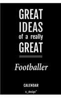 Calendar for Football Players / Footballer