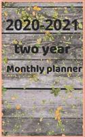 2020-2021 Two Year Planner: Two Year Monthly Planner & Calendar. Size: 4.0" x 6.5" ( Jan 2020 - Dec 2021). 24-Month Personalized Planner, Password Log, Phone book