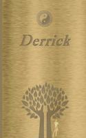 Derrick: Personalized Name Journal/Notebook for Men - Masculine Metal-look Cover with Lined Writing Pages