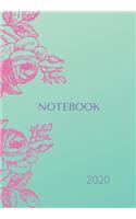 Notebook: The perfect 2020 diary to plan your life and reach your goals.