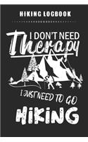 Hiking Logbook - Hiking Solves Most Of My Problems BEER Solves The Rest