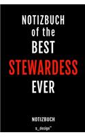 Notizbuch für Flugbegleiter / Flugbegleiterin: Originelle Geschenk-Idee [120 Seiten kariertes blanko Papier]