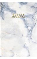 Bullet Journal: Marble + Gold Small Dot Grid Journal Notebook 110-Page 1/4 Inch Dot Gridded Paper for Drawing Sketching Doodling Journaling for Women Girls Teens 6x