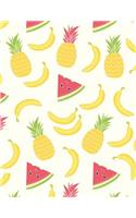 Watermelon Notebook: Cute Fruit Journal Book Ruled Lined Page Paper For Kids Teen Girl Women Lady Great For Writing Activity Diary Notepad Planner Studen School College (14 Watermelon Notebook)