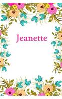 Jeanette: Jeanette Journal Diary Notebook