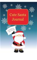 Cute Santa Journal