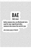 Bae - Before Anyone Else