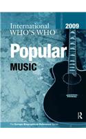 International Who's Who in Popular Music 2009: (The International Who's Who in Popular Music)