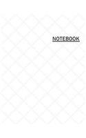 Notebook: Large (8.5 x 11 inches), 110 Pages, Unlined Notebook - White Cover