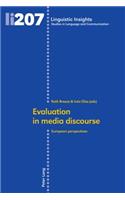 Evaluation in media discourse