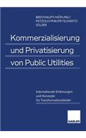 Kommerzialisierung Und Privatisierung Von Public Utilities