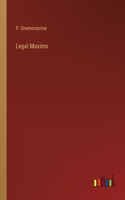 Legal Maxims