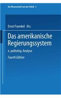 Amerikanische Regierungssystem