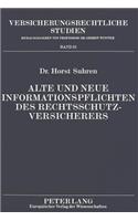 Alte und neue Informationspflichten des Rechtsschutzversicherers