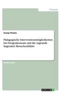 Pädagogische Interventionsmöglichkeiten bei Drogenkonsum und die zugrunde liegenden Menschenbilder