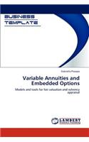 Variable Annuities and Embedded Options
