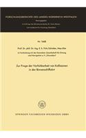 Zur Frage Der Verhütbarkeit Von Kollisionen in Der Binnenschiffahrt