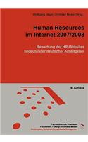 Human Resources im Internet 2007/2008