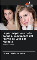 partecipazione delle donne al movimento del Frente de Luta por Moradia