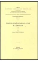 Textes arméniens relatifs à S. Ephrem