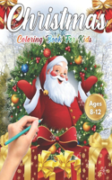 Christmas Coloring Book for Kids Ages 8-12
