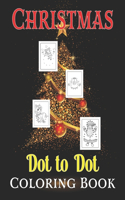 Christmas Dot to Dot Coloring Book