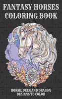 Fantasy Horses Coloring Book